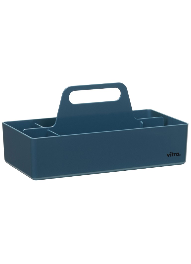 Vitra Toolbox RE opbergdoos 15,6 x 32,7 cm Blauw - Deal