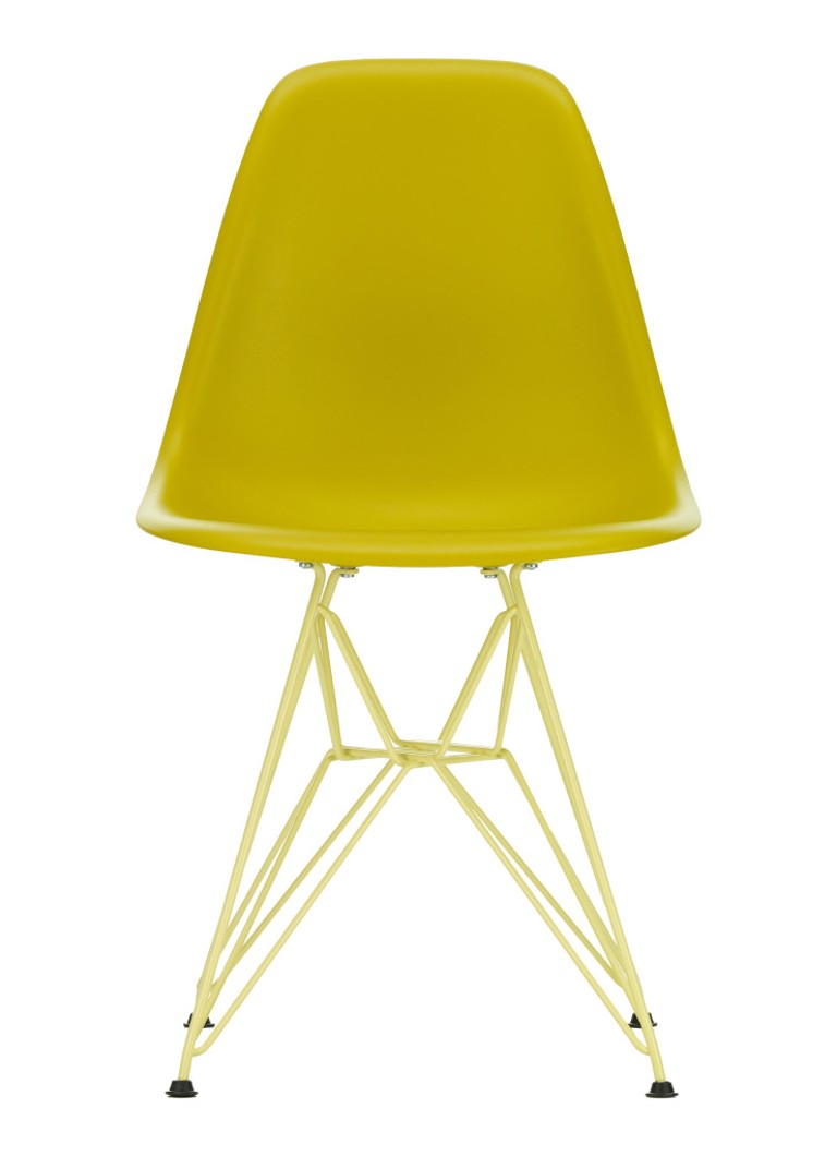 Vitra Eames DSR Colours stoel Mosterd
