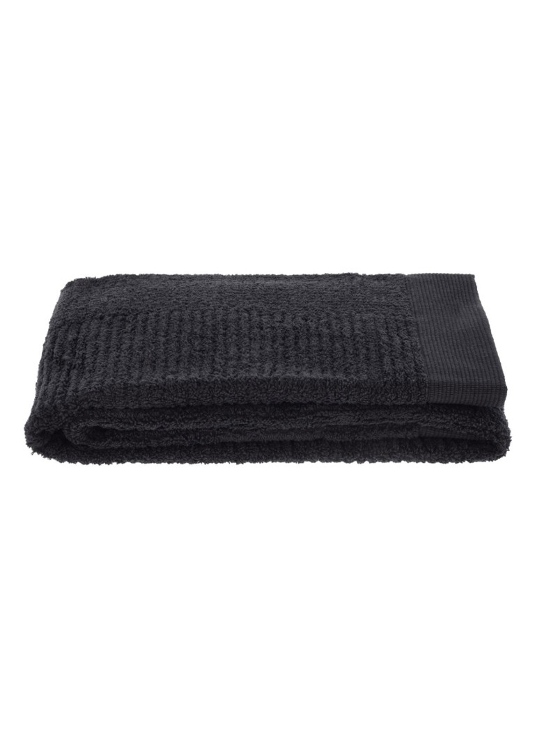 Zone Denmark Classic badhanddoek 50 x 100 cm Zwart - Deal