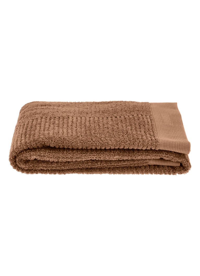 Zone Denmark Classic badhanddoek 70 x 140 cm Bruin - Deal