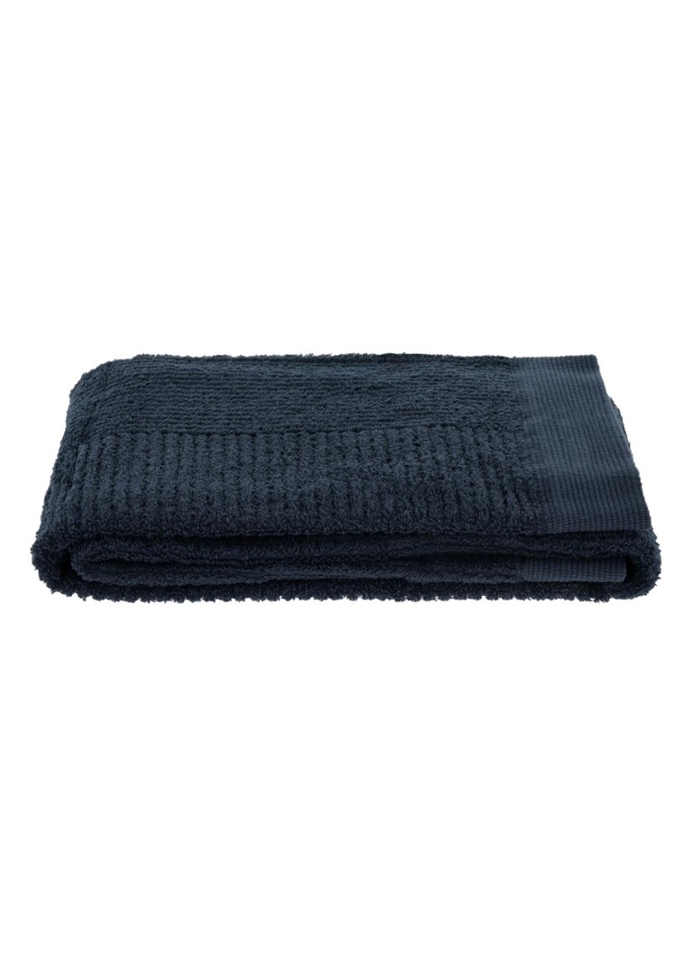 Zone Denmark Classic badhanddoek 70 x 140 cm Donkerblauw - Deal