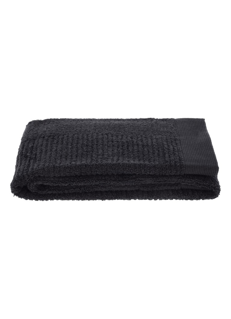 Zone Denmark Classic badhanddoek 70 x 140 cm Zwart