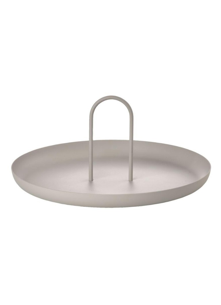 Zone Denmark Singles dienblad met handvat Ø30 cm Grijs - Deal