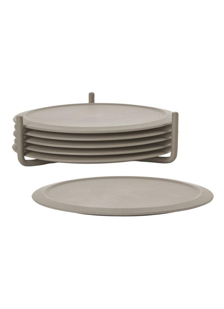 Zone Denmark Singles onderzetter set van 6 Beige - Deal