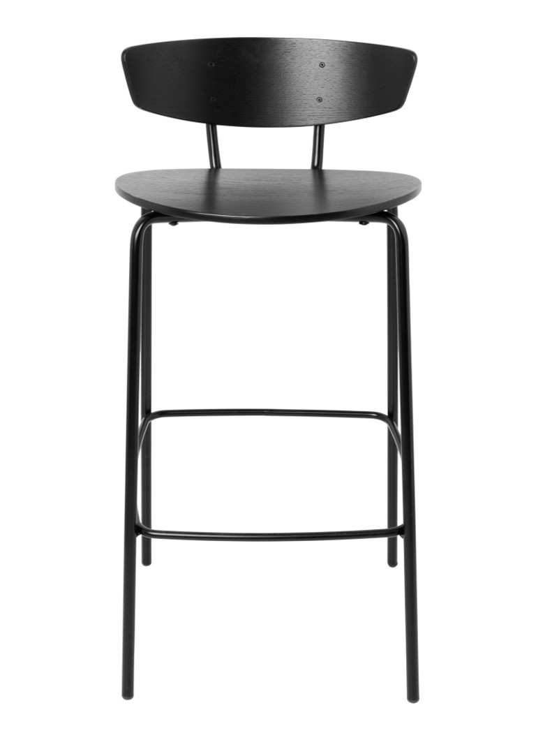 Ferm LIVING Herman barkruk 64 cm Zwart