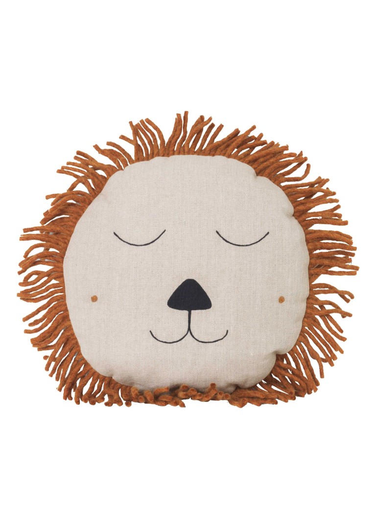 Ferm LIVING Safari lion kussen Bruin - Deal