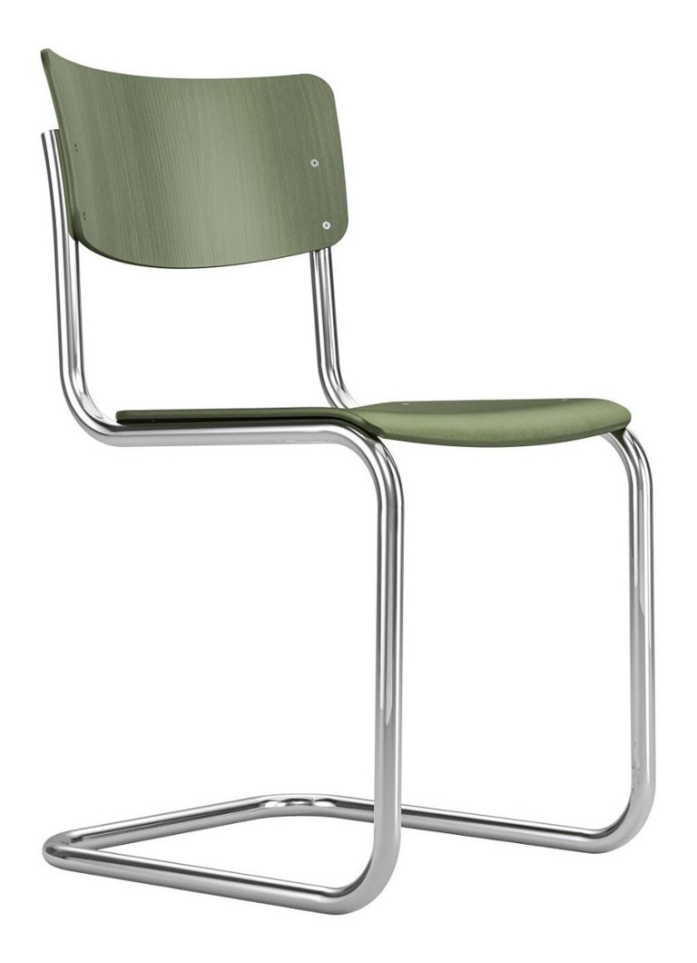 Thonet S43 eetkamerstoel 44 x 82 cm Groen