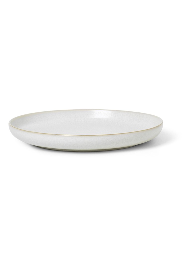 Ferm LIVING Sekki ontbijtbord 19 cm Gebroken wit