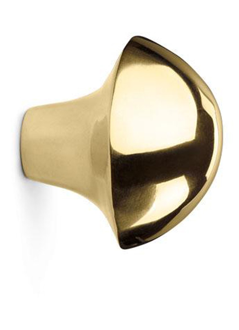 Ferm LIVING Mushroom wandhaak 3,7 cm Goud - Deal