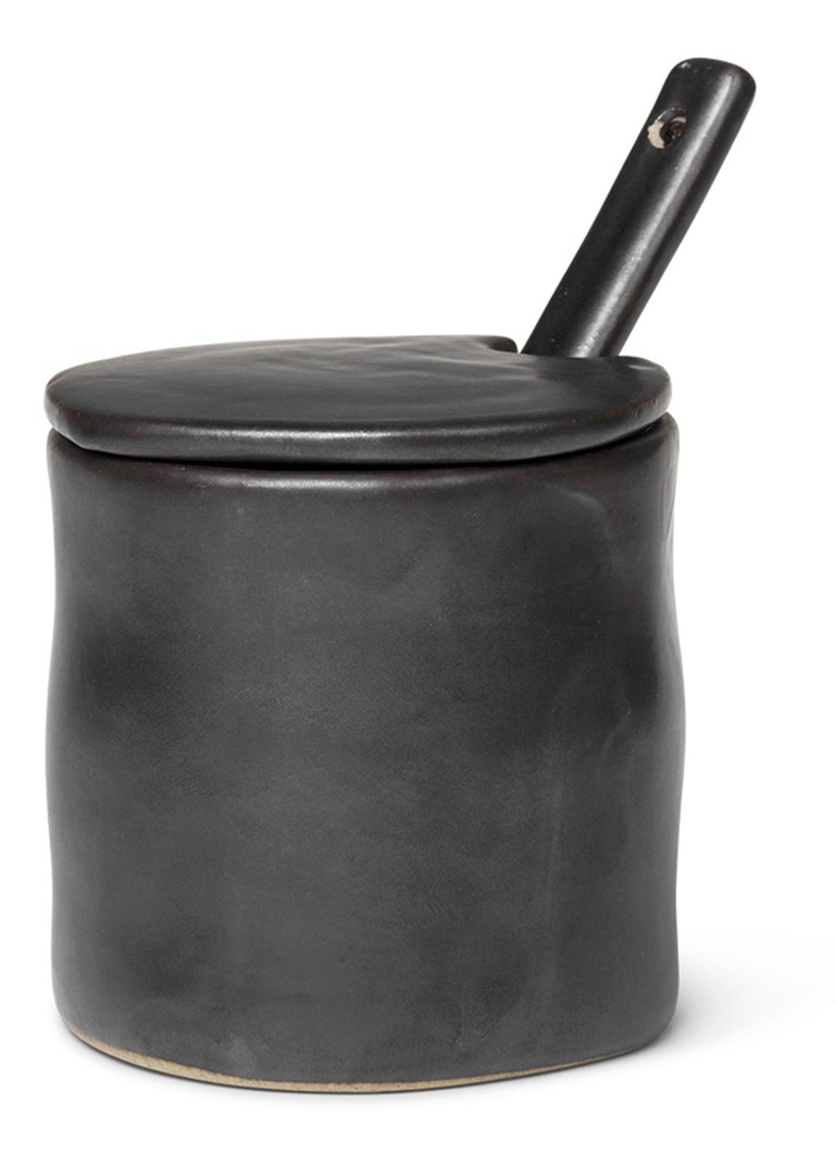 Ferm LIVING Flow suikerpot Zwart - Deal