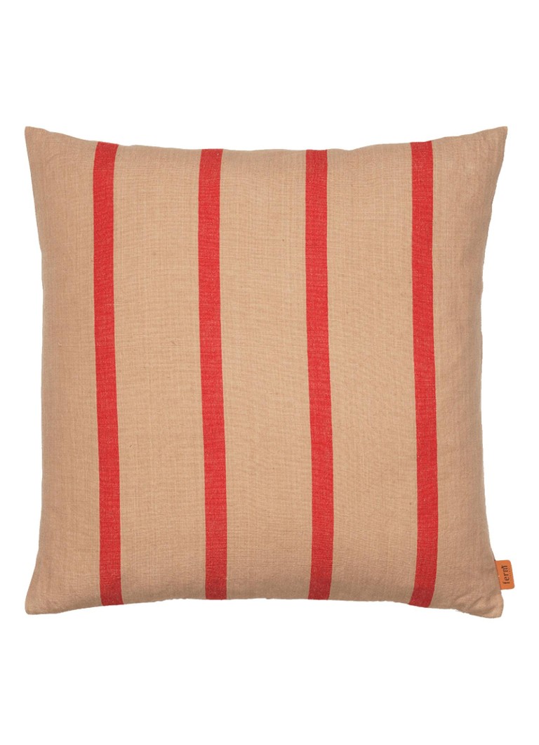 Ferm LIVING Grand kussen 50 x 50 cm Roodbruin - Deal