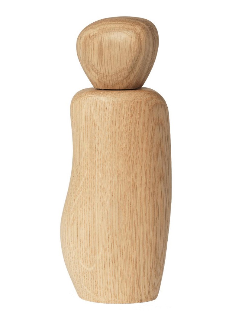 Ferm LIVING Pebble peper- en zoutmolen 21 cm Beige - Deal