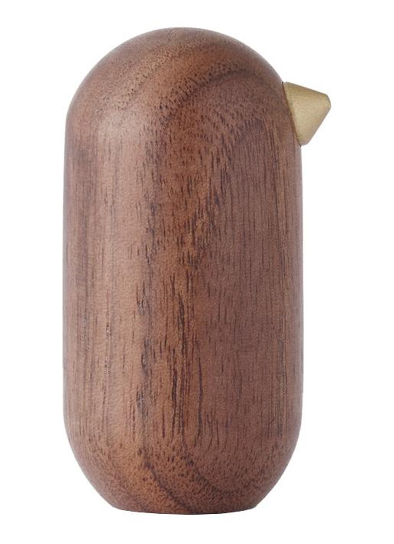 Normann Copenhagen Little Bird ornament 5 cm Bruin - Deal