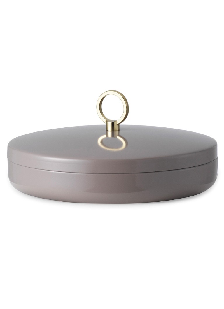 Normann Copenhagen Dames Ring Box L opberger in de kleur Bruin