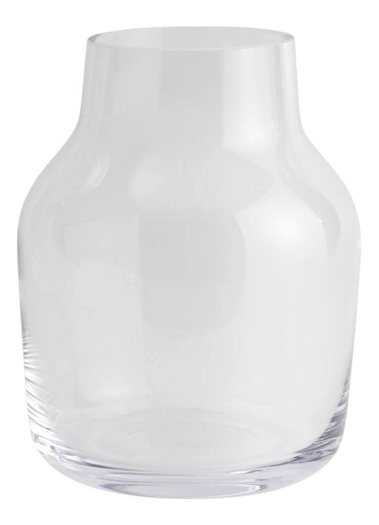Muuto Silent vaas 19 cm Transparant