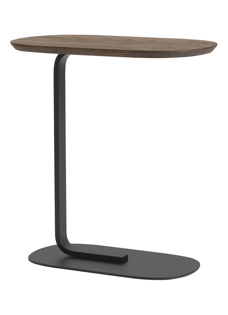 Muuto Relate bijzettafel 60 cm Zwart