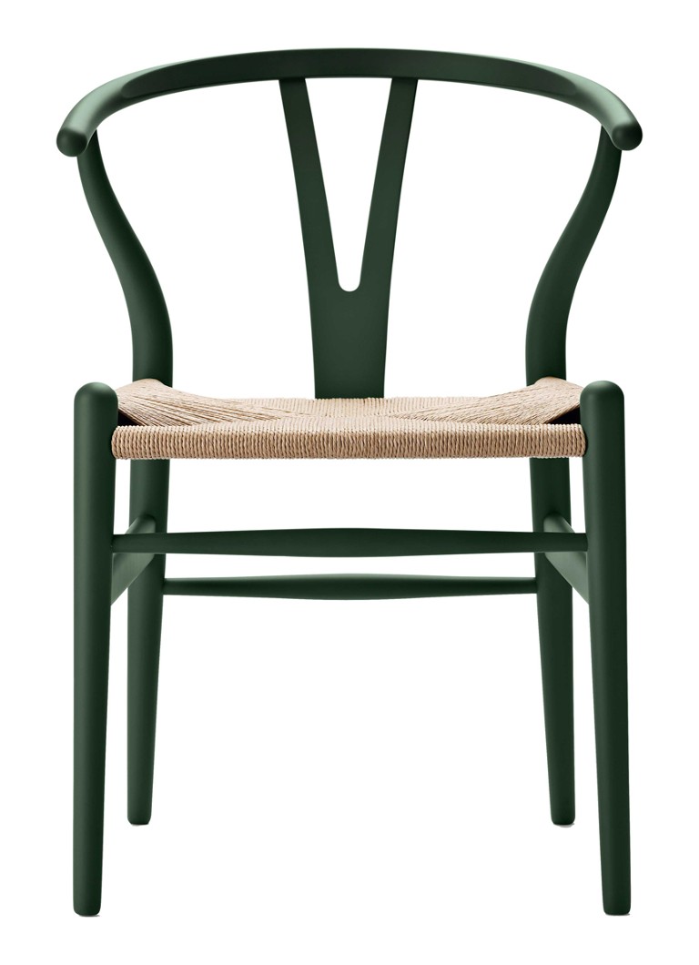 Carl Hansen & Son CH24 Ilse Crawford Wishbone stoel 55 x 76 cm Groen