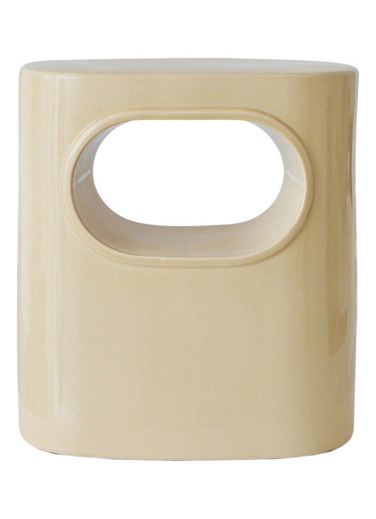 HKliving Space bijzettafel 39 cm Beige