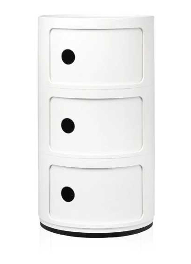 Kartell Componibili opbergkast 58 x 32 cm Wit - Deal
