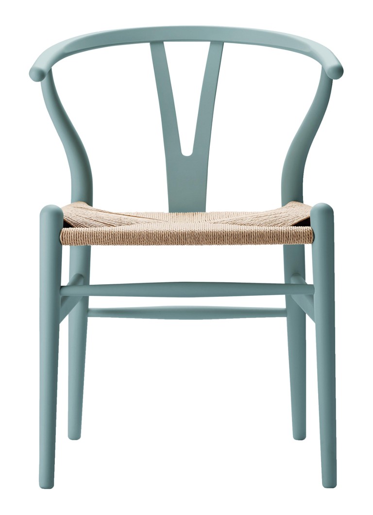 Carl Hansen & Son CH24 Ilse Crawford Wishbone stoel 55 x 76 cm Blauw