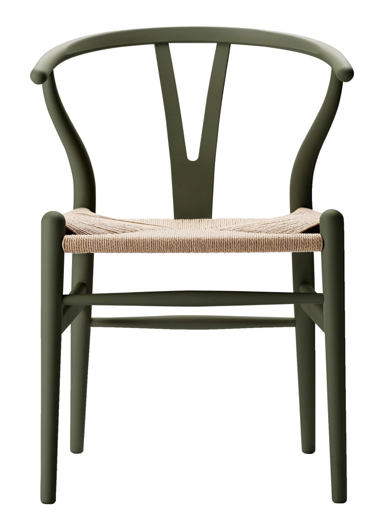 Carl Hansen & Son CH24 Ilse Crawford Wishbone stoel 55 x 76 cm Groen