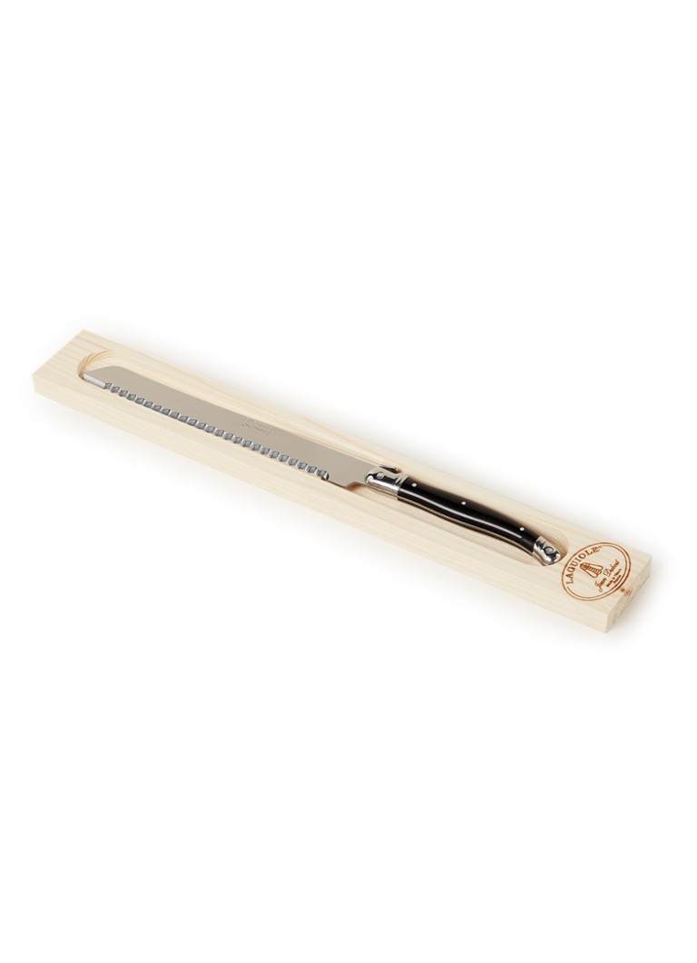 Laguiole Jean Dubost Broodmes 30 cm Zwart - Deal