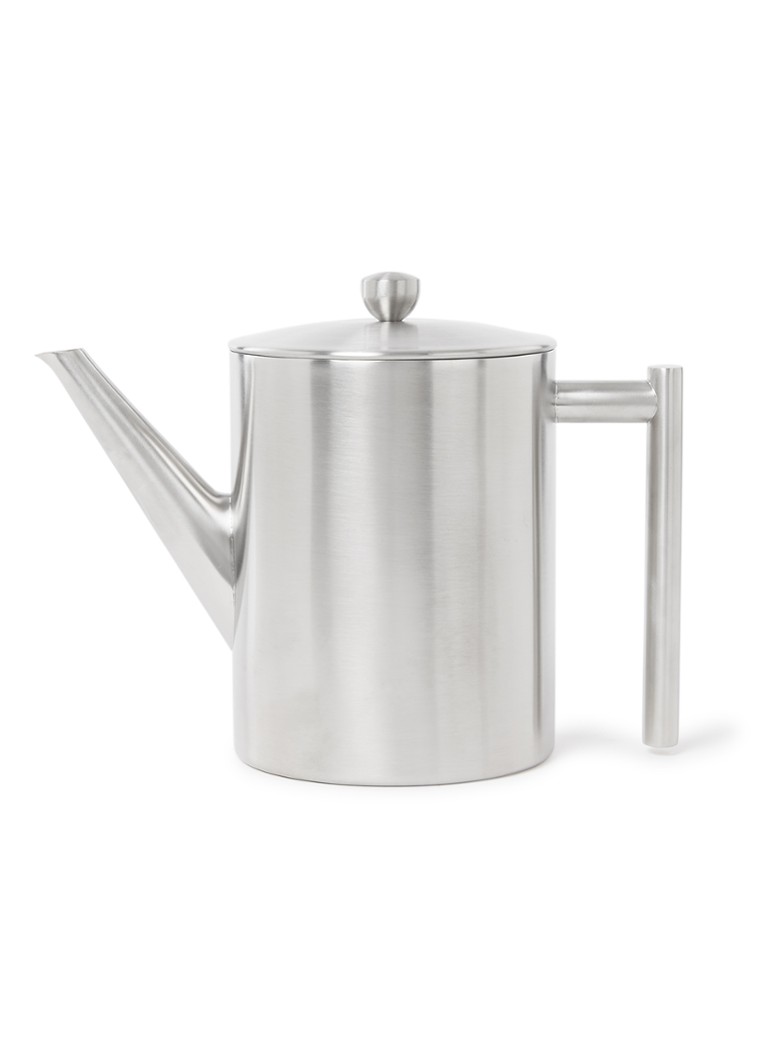 Bredemeijer Minuet Cylindre theepot 1,2 liter Zilver - Deal