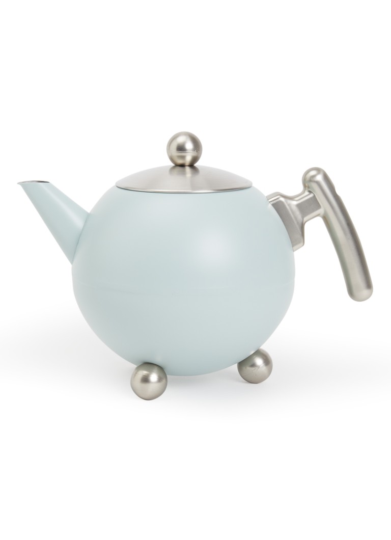Bredemeijer Bella Ronde theepot 1,2 liter Lichtblauw - Deal