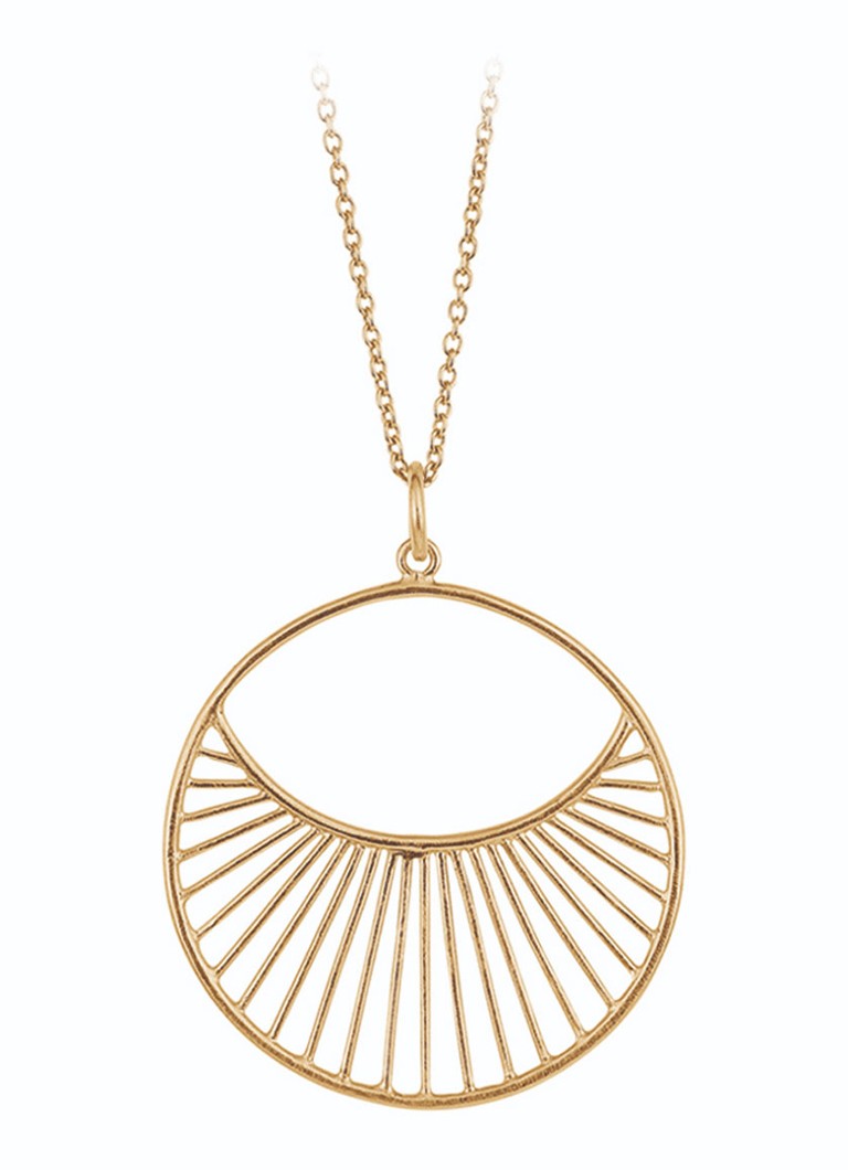 Pernille Corydon Dames Daylight ketting verguld in de kleur Goud, maat: OS