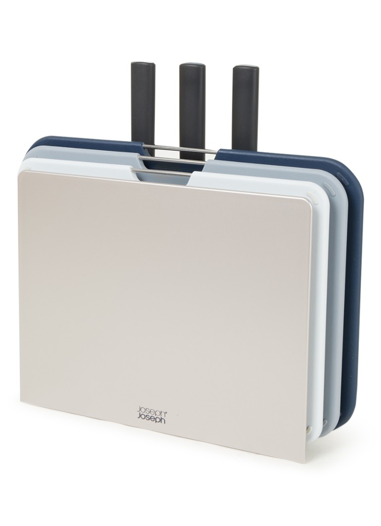 Joseph Joseph Nest snijplank- en messenset 6-delig Donkerblauw - Deal
