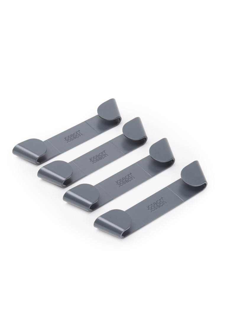 Joseph Joseph CupboardStore pannendeksel houder set van 4 Grijs - Deal