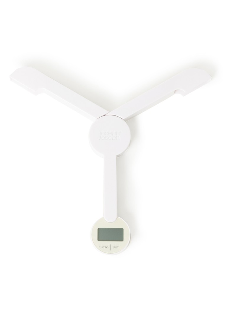 Joseph Joseph TriScale opvouwbare digitale keukenweegschaal Wit - Deal