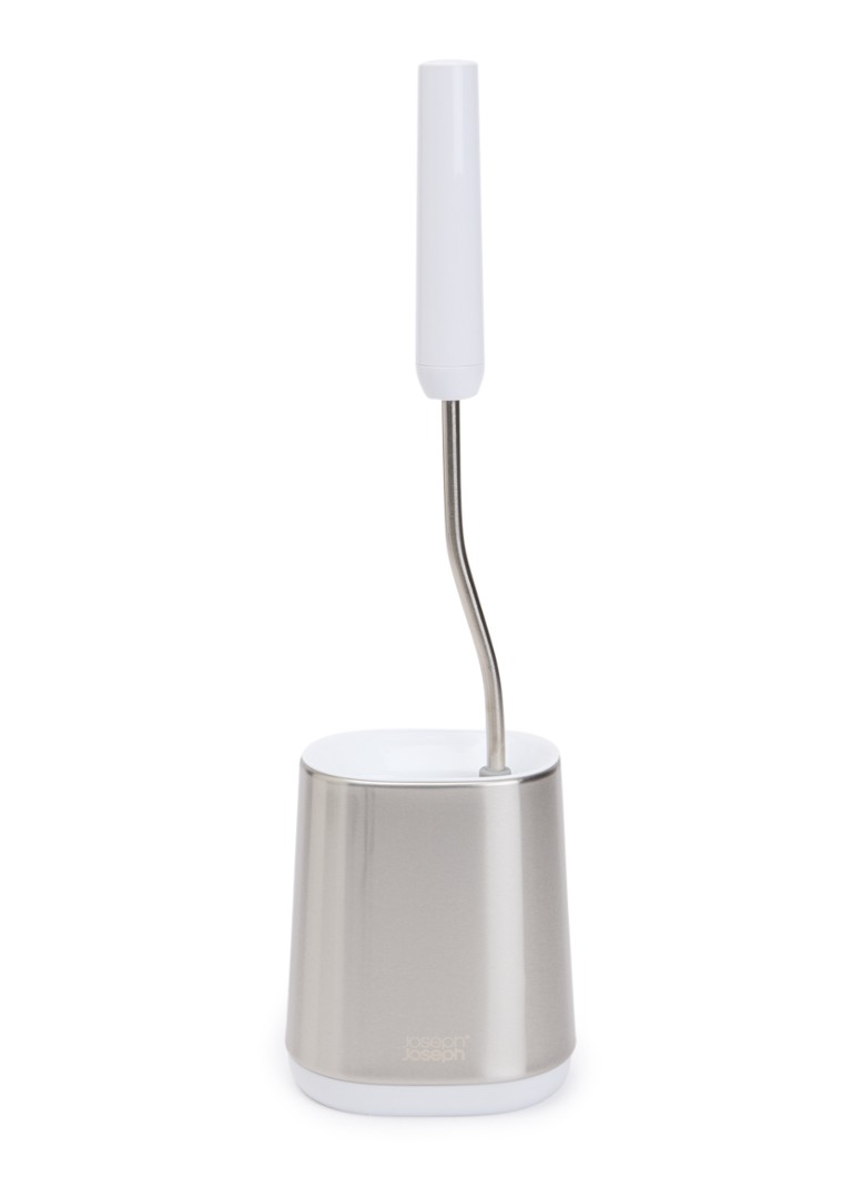 Joseph Joseph Flex Lite toiletborstel met houder Zilver - Deal