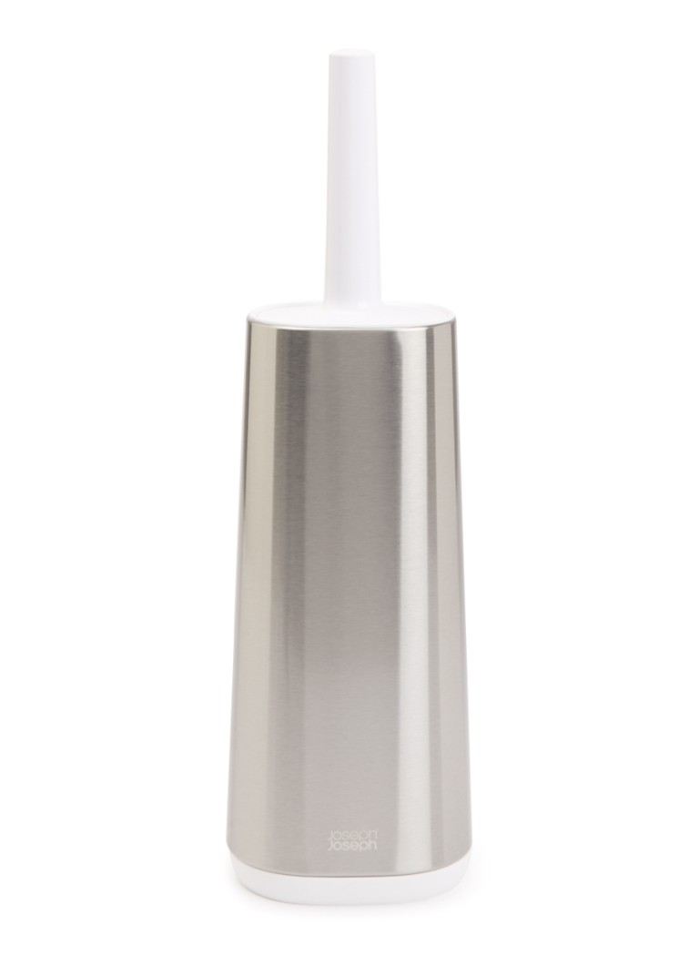 Joseph Joseph Flex toiletborstel met houder Zilver - Deal