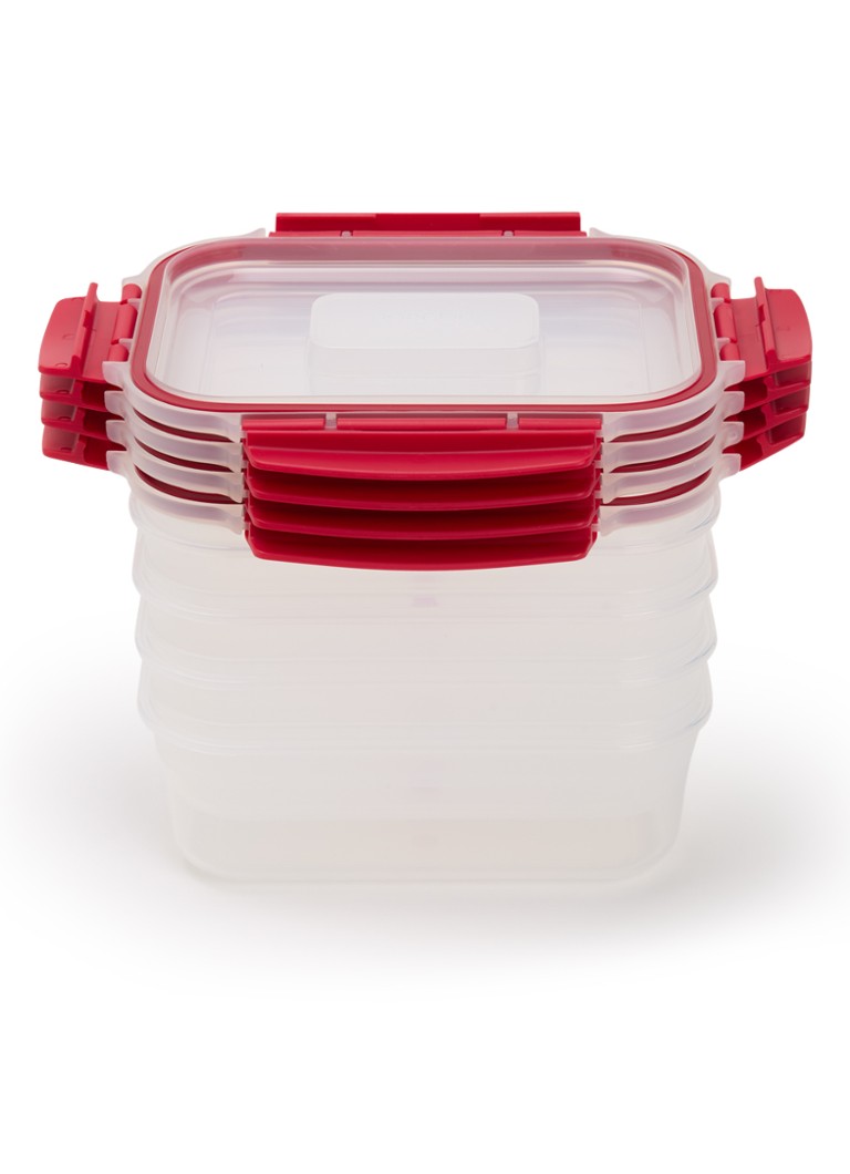 Joseph Joseph Nest Lock voorraaddoos set van 4 Rood - Deal