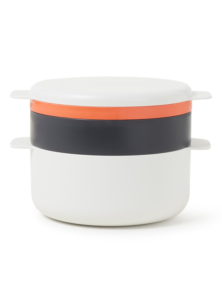 Joseph Joseph M-Cuisine kookset voor magnetron 4-delig Lichtgrijs - Deal