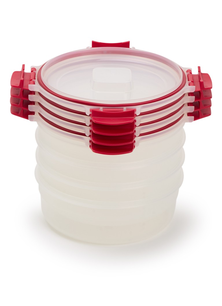 Joseph Joseph Nest Lock voorraaddoos set van 4 Rood - Deal