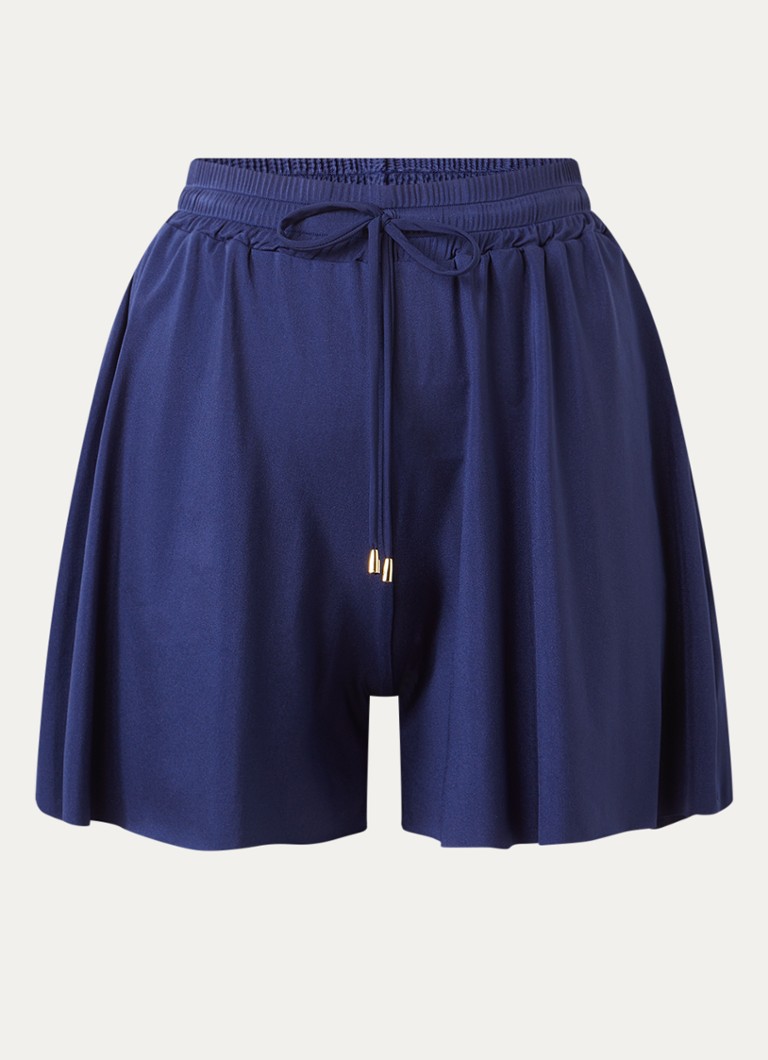 Pain de Sucre Dames Ilona zwemshorts met trekkoord in de kleur Donkerblauw, maat: M