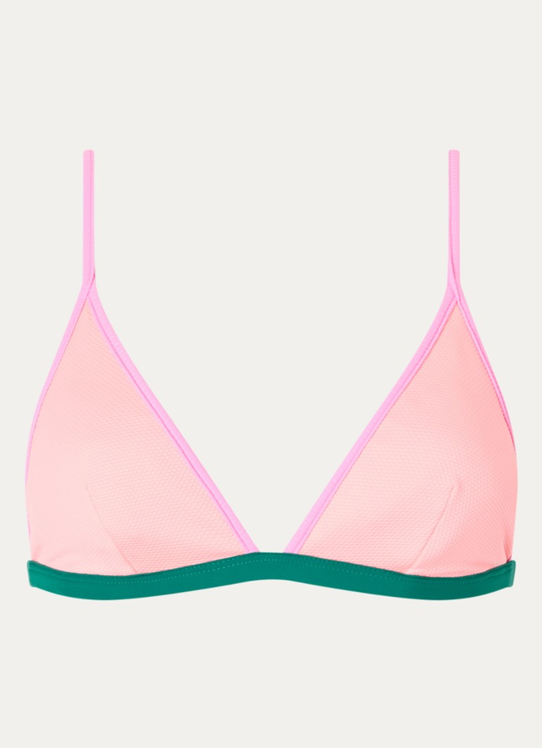 MAAJI Dames Genuine reversible bikinitop met uitneembare vulling in de kleur Roze, maat: S