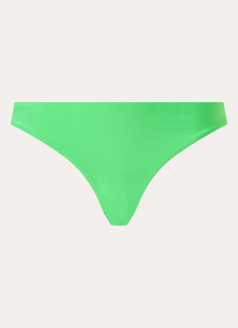 MAAJI Dames Emerald Brocade bikinislip in de kleur Groen, maat: L