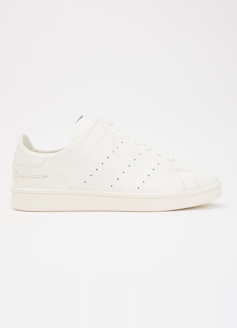 Y-3 Dames Diagonal Stan Smith sneaker van leer in de kleur Wit, maat: 40
