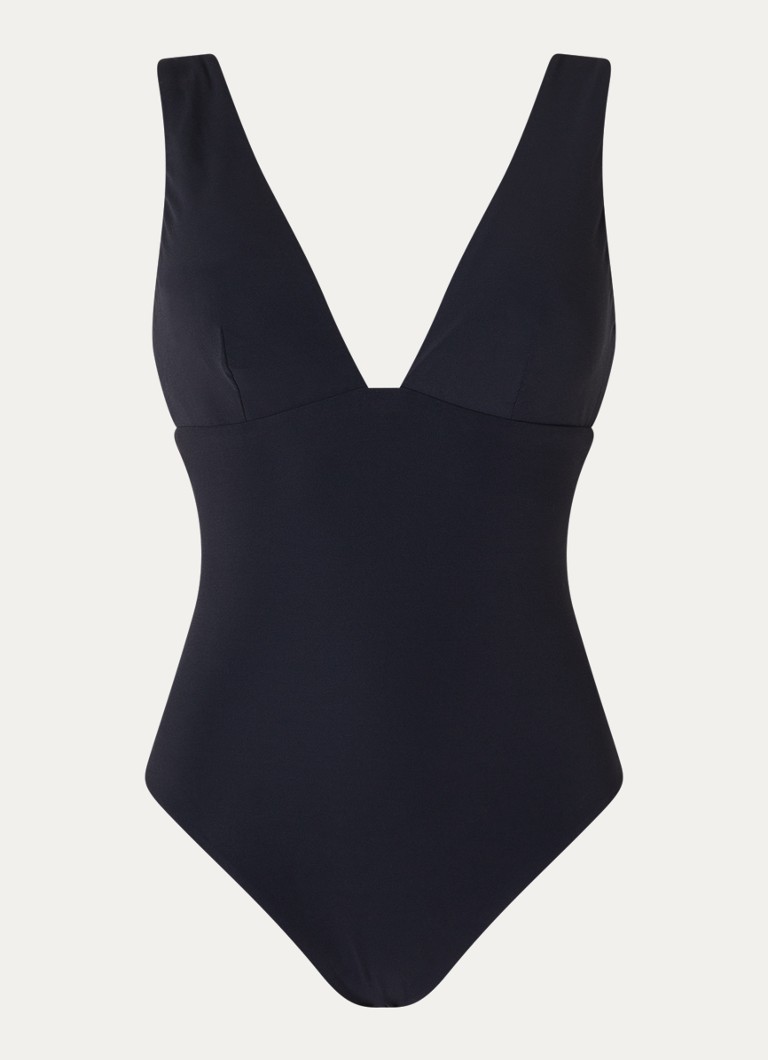JETS Australia Dames Jetset voorgevormd badpak met uitneembare vulling in de kleur Zwart, maat: 40