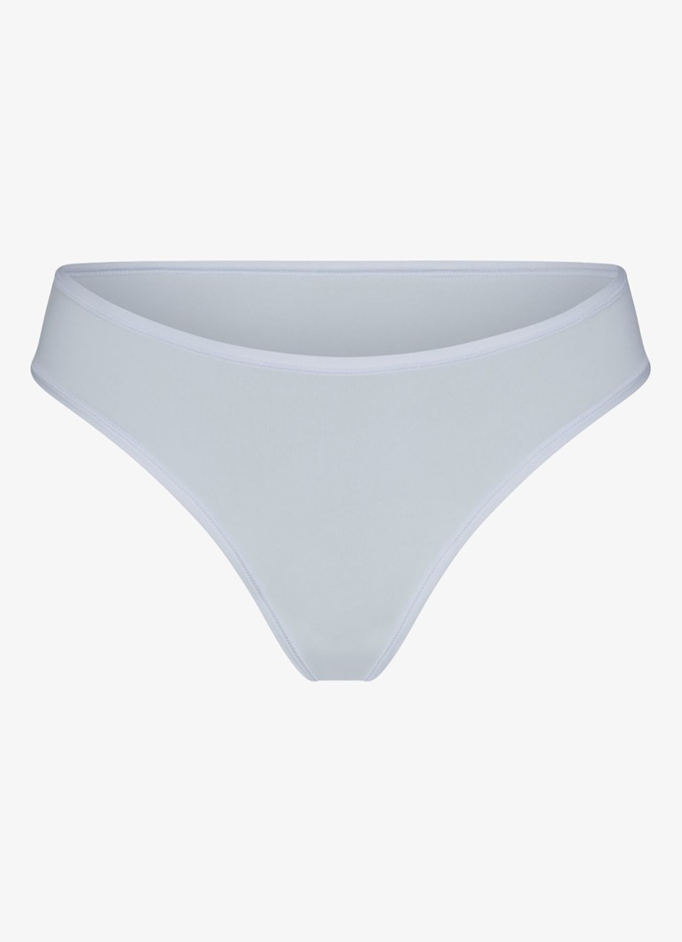 SKIMS Dames String met stretch in de kleur Blauw, maat: XL