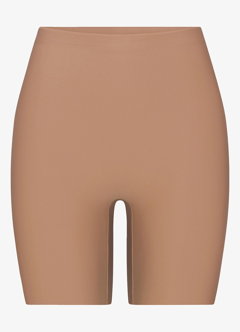 SKIMS Dames Skims Body mid waisted corrigerende short met padding in de kleur Beige, maat: XL