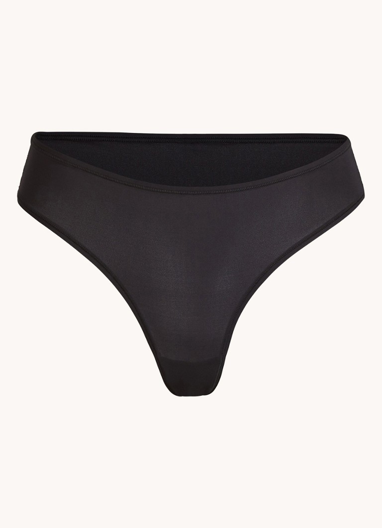 SKIMS Dames Fits Everybody string in de kleur Zwart, maat: XS