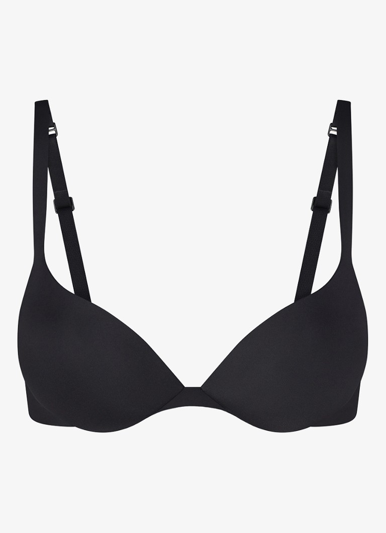 SKIMS Dames Ultimate Plunge push-up bh in de kleur Zwart, maat: 75F