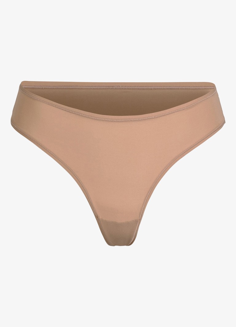 SKIMS Dames Fits Everybody string in de kleur Beige, maat: M