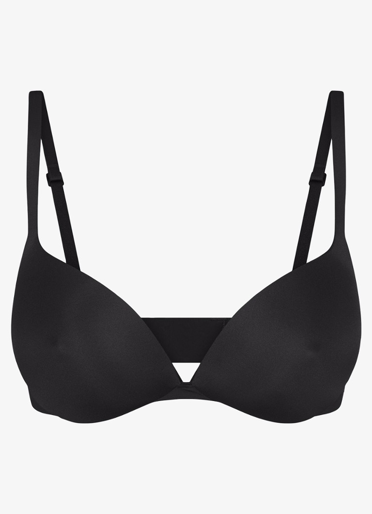 SKIMS Dames Skims Ultimate push up bh met tepel detail in de kleur Zwart, maat: 70E