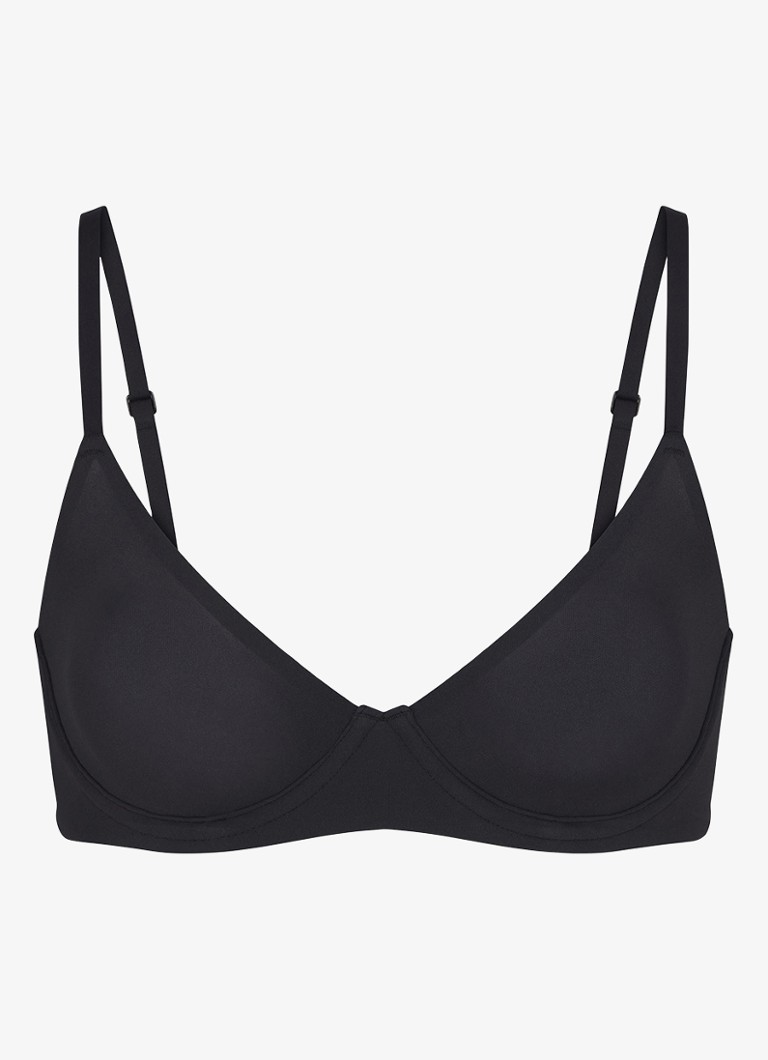 SKIMS Dames Fits Everybody bh met beugel in de kleur Onyx, maat: 80E