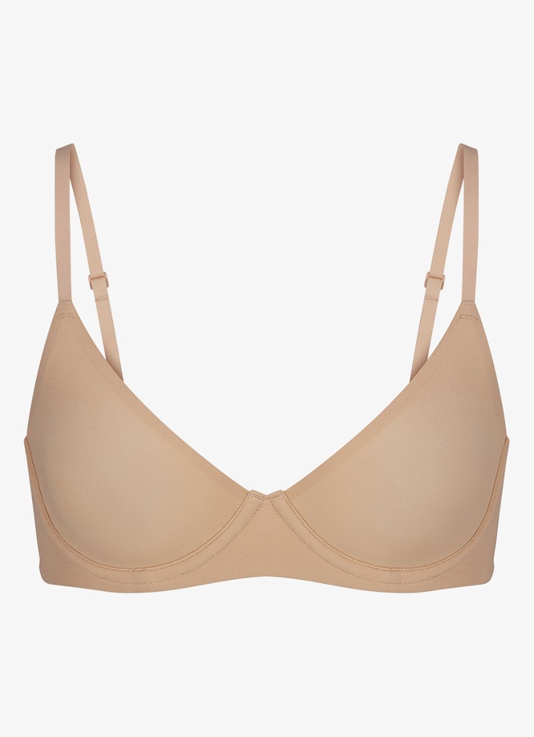 SKIMS Dames Fits Everybody bh met beugel in de kleur Clay, maat: 70A